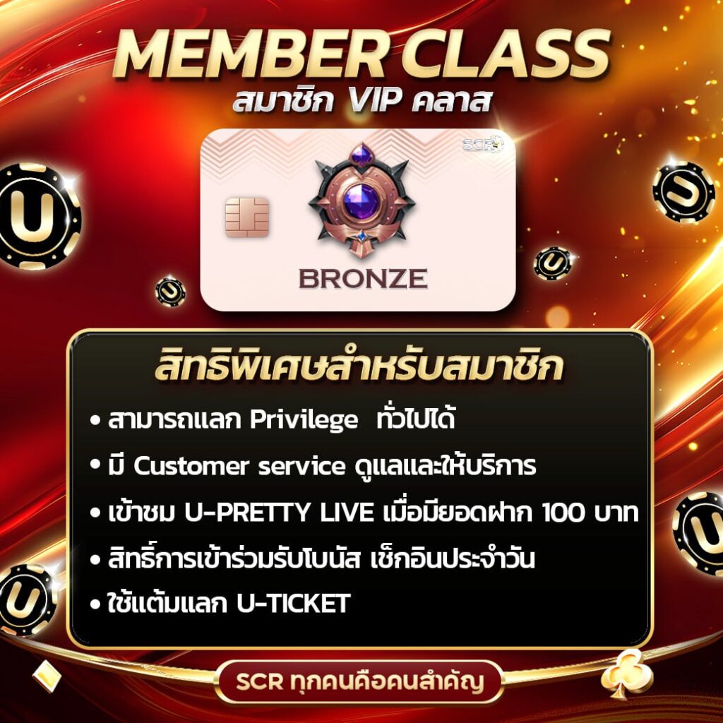 สมาชิด คลาส BRONZE